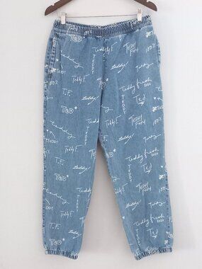 TEDDY FRESH printed baggy jeans
